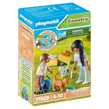 PLAYMOBIL 71309 Rodzina kotków