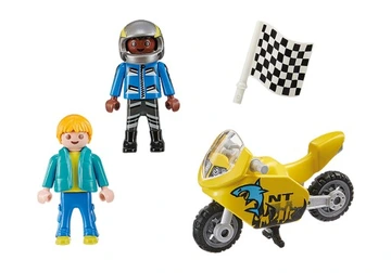 PLAYMOBIL 70380 Motocykl wyścigowy Ścigacz - obrazek 2