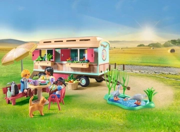 Playmobil 71441 Przytulna kawiarenka w wagonie - obrazek 3