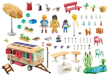 Playmobil 71441 Przytulna kawiarenka w wagonie - obrazek 4