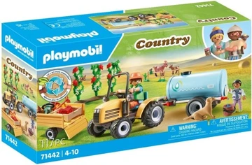 Playmobil 71442 Traktor z przyczepą i zbiornikiem na wodę
