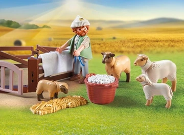 Playmobil 71444 Młody owczarz z owcami - obrazek 3