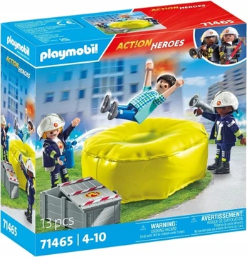 Playmobil 71465 Strażacy z poduszką powietrzną