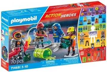 Playmobil 71468 My Figures: Straż pożarna