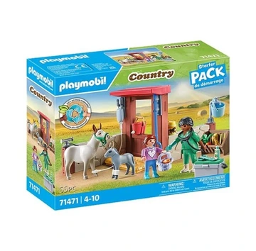 Playmobil 71471 Weterynarz z osiołkami