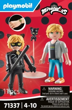 Playmobil 71337 Miraculum: Adrien & Czarny Kot