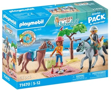 Playmobil 71470 Wycieczka konna na plażę z Amelią i Benem