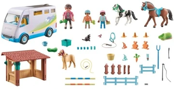 Playmobil 71493 Mobilna nauka jazdy konnej - obrazek 4