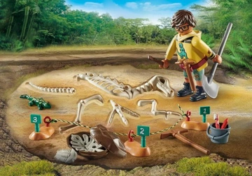 Playmobil 71527 Wykopalisko ze szkieletem dinozaura - obrazek 2