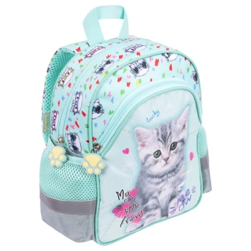 Plecak przedszkolny D-1 My Little Friend Mint Kitty St.Majewski