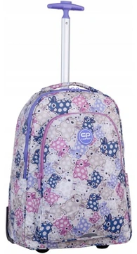 Plecak młodzieżowy na kółkach Alan White Bunny CoolPack