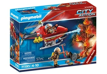 Playmobil 71195 Helikopter strażacki