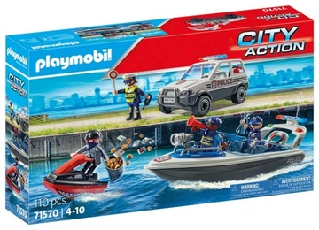 Playmobil 71570 Pościg policyjny na wodzie