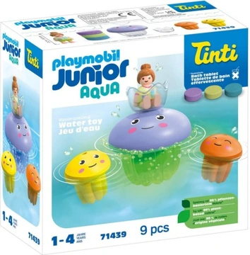 Playmobil71439 JUNIOR & Tinti: Rodzina kolorowych meduz