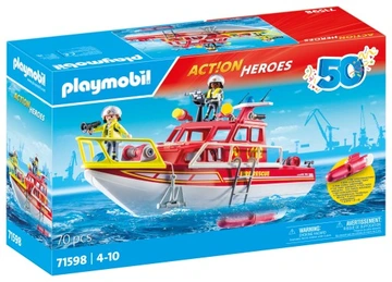 Playmobil 71598 Łódź ratownicza straży pożarnej