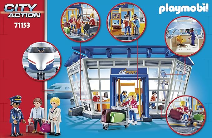 Playmobil 71153 Lotnisko z samolotem - obrazek 3