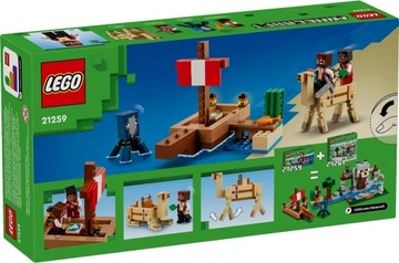 LEGO MINECRAFT 21259 Rejs statkiem pirackim - obrazek 3