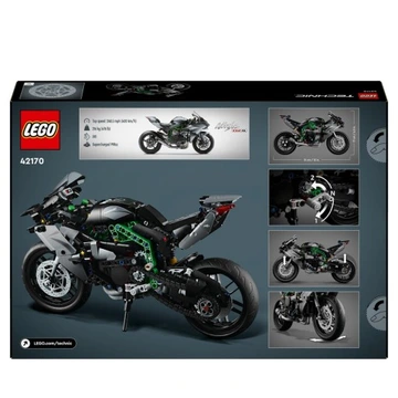 LEGO TECHNIC 42170 Motocykl Kawasaki Ninja H2R - obrazek 3
