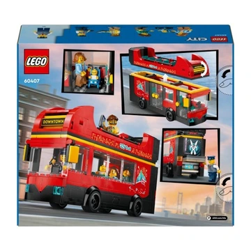 LEGO CITY 60407 Czerwony, piętrowy autokar - obrazek 3