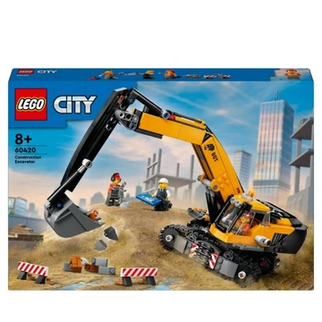 LEGO CITY 60420 Żółta koparka