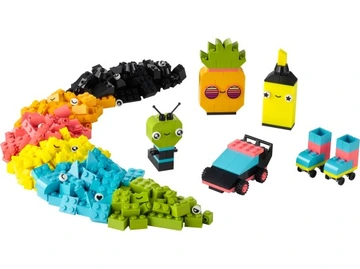 LEGO CLASSIC 11027 Kreatywna zabawa neonowymi kolorami - obrazek 2