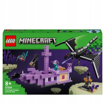 LEGO MINECRAFT 21264 Smok Kresu i statek Kresu