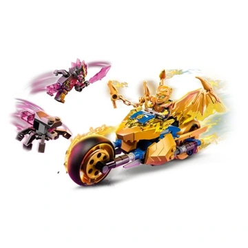 LEGO 71768 NINJAGO Złoty smoczy motocykl Jaya - obrazek 2