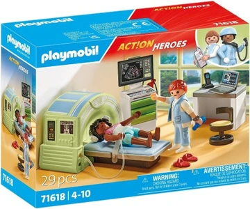 PLAYMOBIL 71618 Pacjent podczas rezonansu magnetycznego
