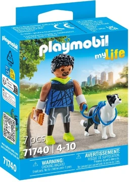 PLAYMOBIL 71740 Biegacz z border collie