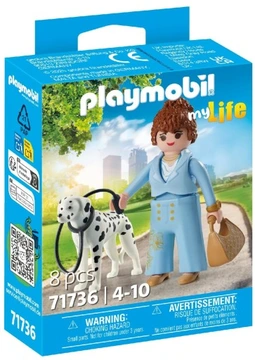PLAYMOBIL 71736 Kobieta z dalmatyńczykiem