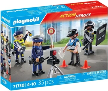 PLAYMOBIL 71730 Zestaw figurek policjantów