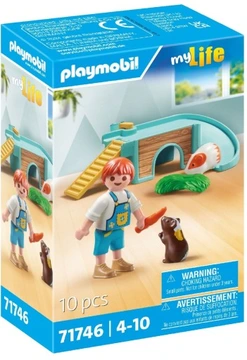 PLAYMOBIL 71746 Chłopiec ze świnką morską