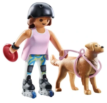 PLAYMOBIL 71739 Skaterka z retriverem - obrazek 2