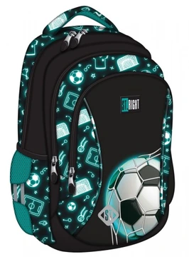 Plecak 3 komorowy Neon Football  St.Majewski