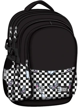 Plecak 4 komorowy BP-01 Chessboard Butterflies St.Majewski