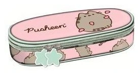 Piórnik saszetka usztywniony z klapką Pusheen Pink