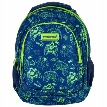 Plecak szkolny 3-komorowy Head Gamer