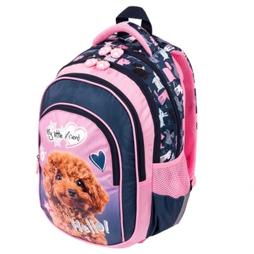 Plecak 4 komorowy BPL58 My Little Friend Hello Dog, St.Majewski - obrazek 3