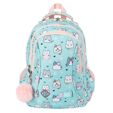Plecak 3-komorowy Charming Cats BP26 St.Majewski