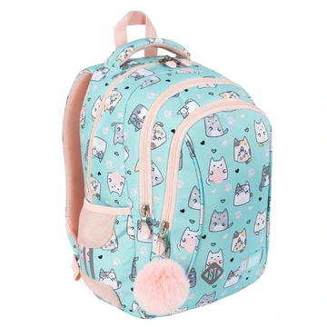 Plecak 3-komorowy Charming Cats BP26 St.Majewski - obrazek 2