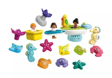 PLAYMOBIL 71777 JUNIOR & Tinti: Kalendarz adwentowy kolorowa kąpiel - obrazek 2