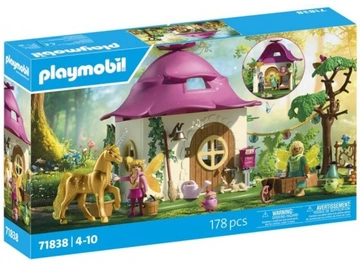 PLAYMOBIL 71838 Przytulny dom wróżek i złoty jednorożec