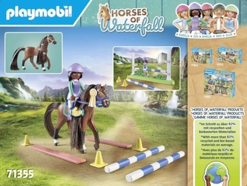 PLAYMOBIL 71355 Zoe i Blaze z przeszkodami - obrazek 3