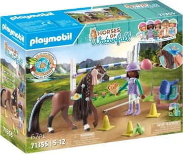 PLAYMOBIL 71355 Zoe i Blaze z przeszkodami