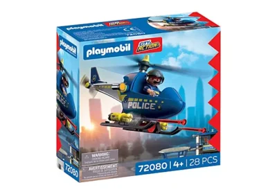 PLAYMOBIL 72080 Policyjny helikopter z radarem