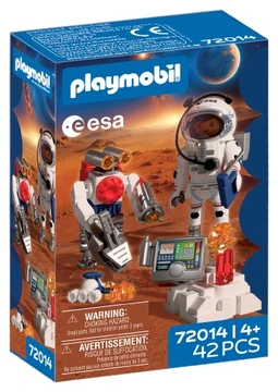 PLAYMOBIL 72014 Astronauta ESA z robotem