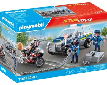 PLAYMOBIL 71811 Policja w poszukiwaniu przestępcy