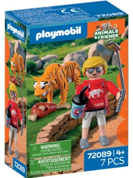 PLAYMOBIL 72089 Tygrys i odwiedzający