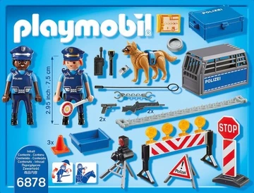 PLAYMOBIL 6878 Blokada policyjna - obrazek 3
