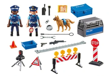 PLAYMOBIL 6878 Blokada policyjna - obrazek 2